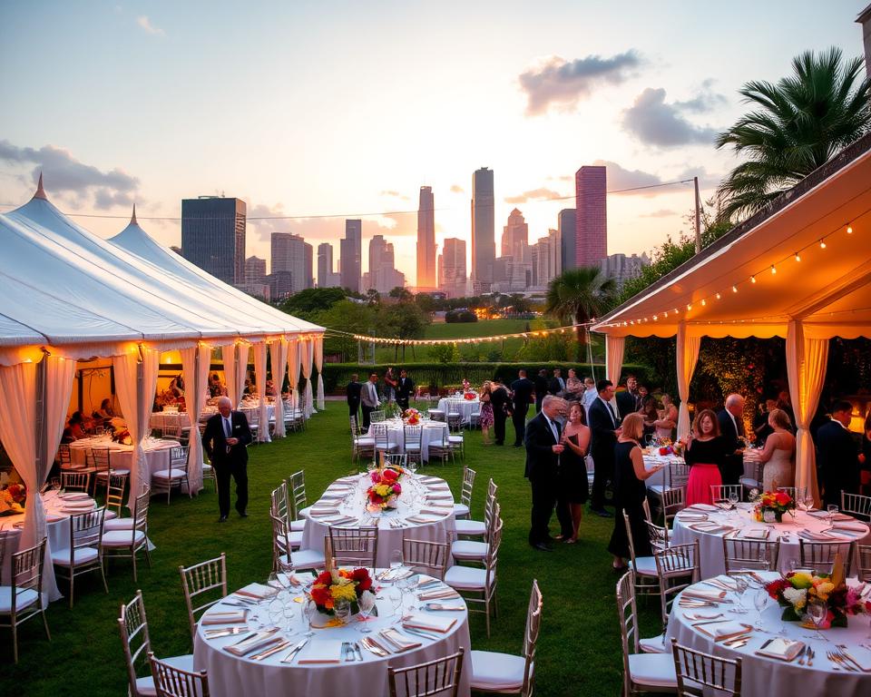 Tent Rental Houston for Corporate Events and Trade Shows