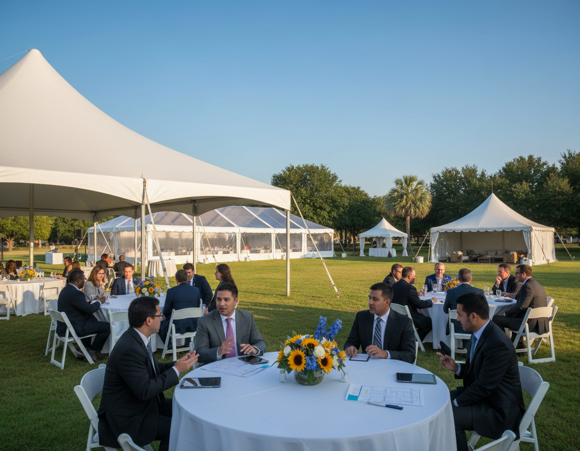 Private Party Tent Rentals for Anniversaries, Reunions, and Milestone Events