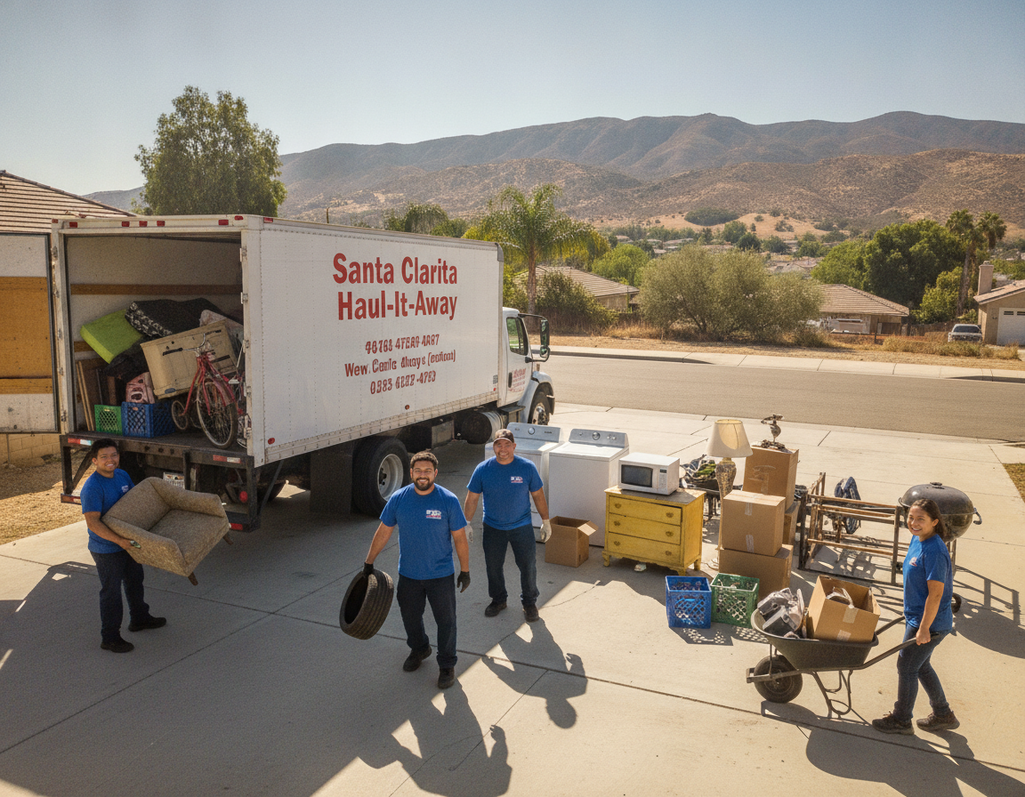 Call the Pros: Cheap Junk Haulers Santa Clarita Working Now